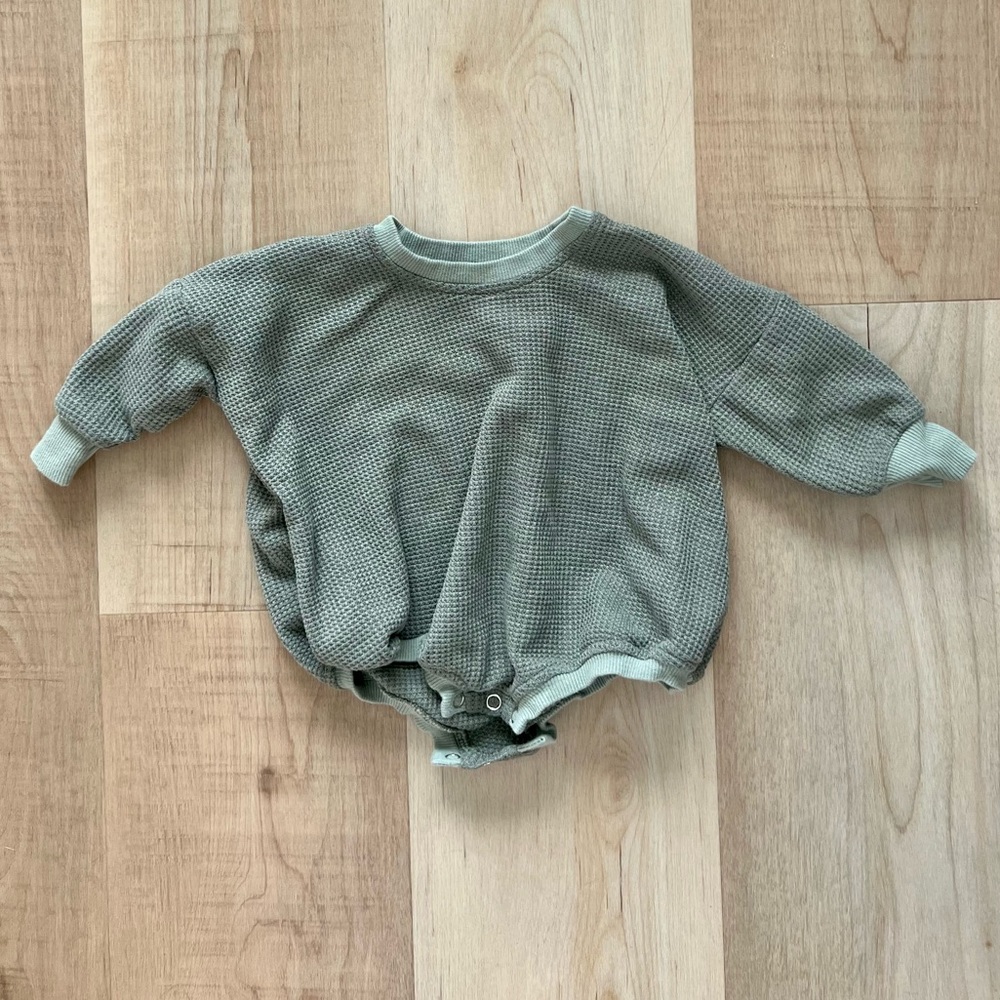 Winnie + Crew Weston Waffle Romper